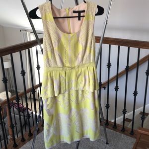 BCBG Dress with lace detail